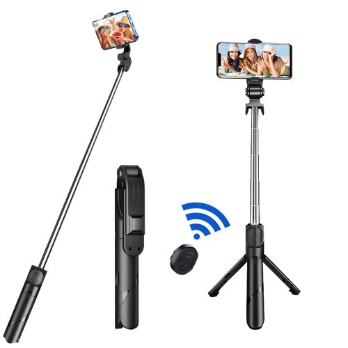 SELFIE STICK WITH BLUETOOTH SHUTTER