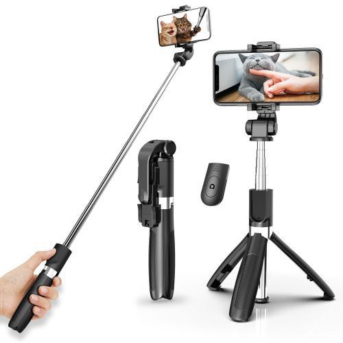 SELFIE STICK WITH BLUETOOTH SHUTTER