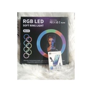 13 INCHES WITH K8 13-Inch Ring Light with K8 Single Wireless Microphone